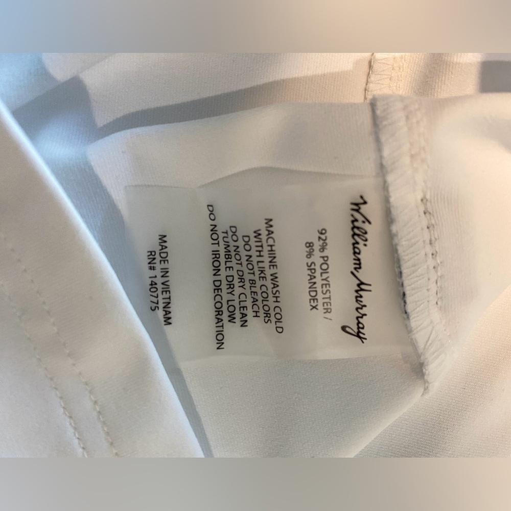 William Murray 1/4 zip chip shot pullover small EUC - Picture 5 of 7